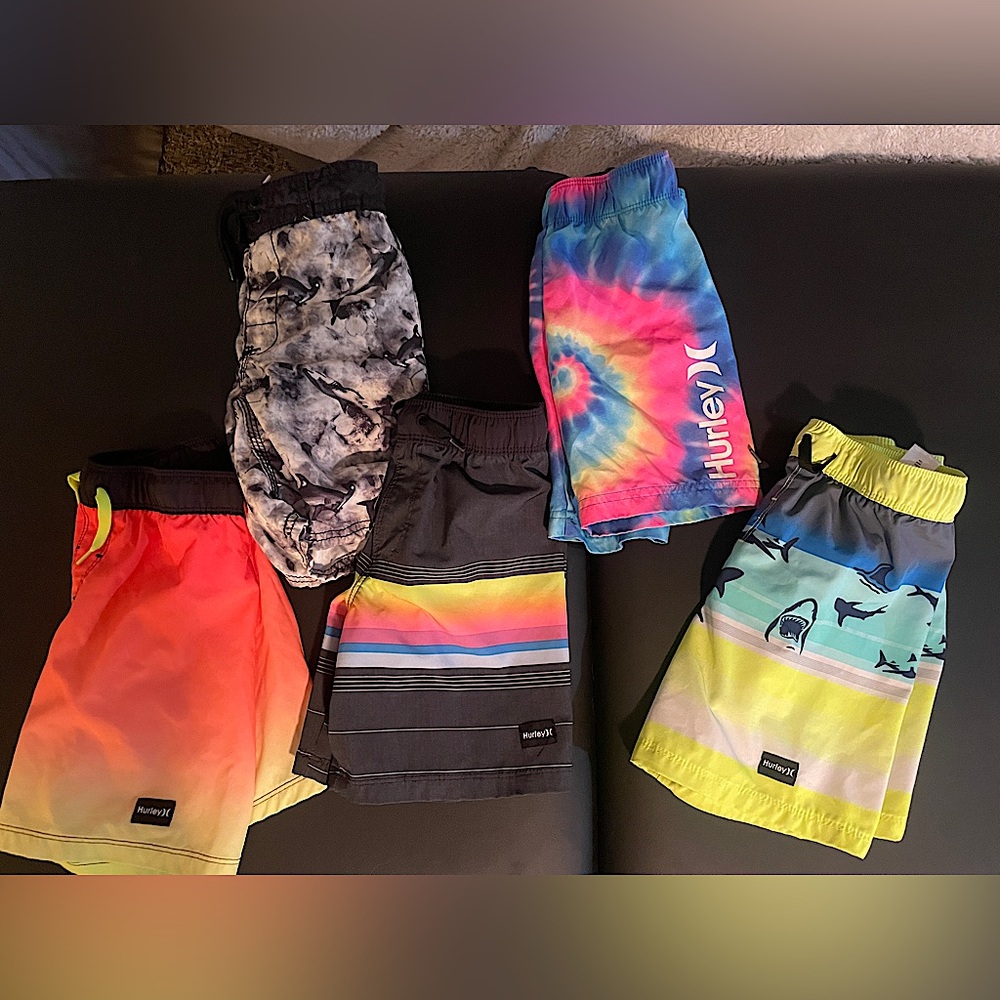 Boys Hurley Swim Trunks 5/6